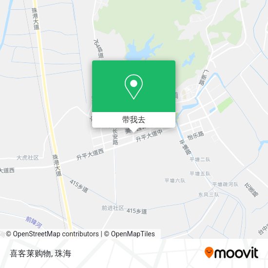 喜客莱购物地图