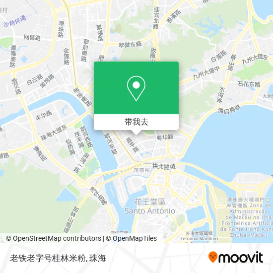 老铁老字号桂林米粉地图