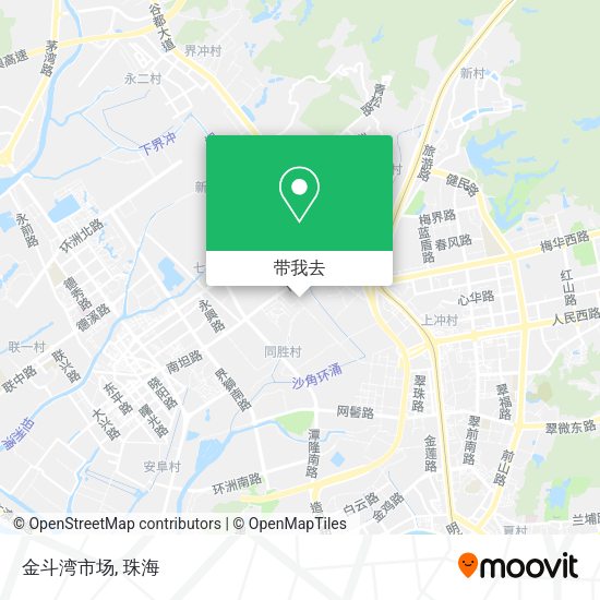 金斗湾市场地图