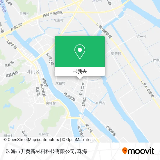 珠海市升奥新材料科技有限公司地图