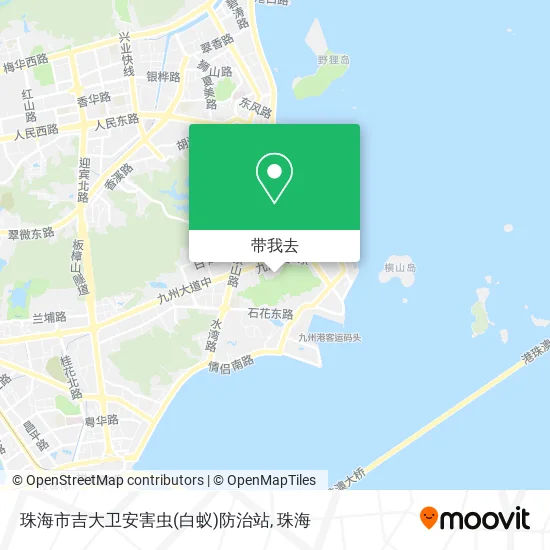 珠海市吉大卫安害虫(白蚁)防治站地图