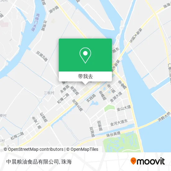 中晨粮油食品有限公司地图