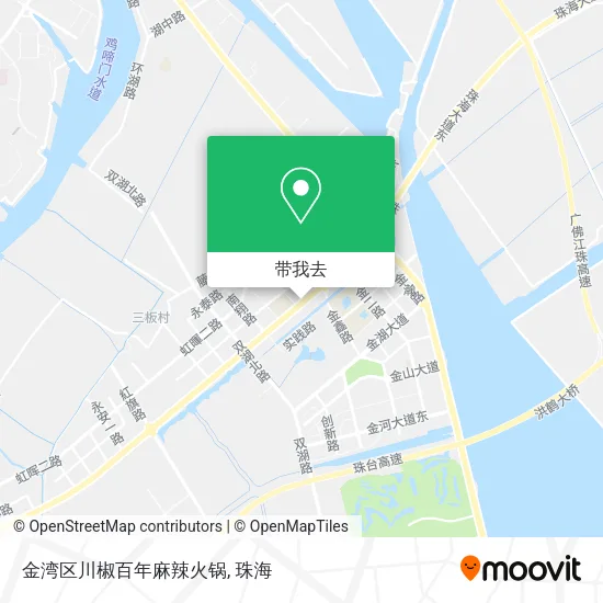 金湾区川椒百年麻辣火锅地图