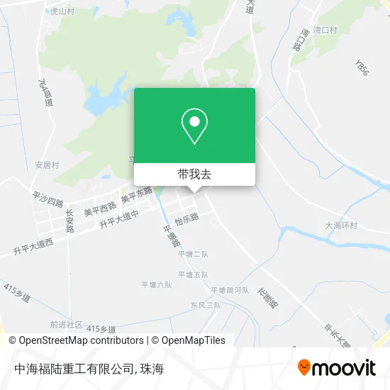 中海福陆重工有限公司地图