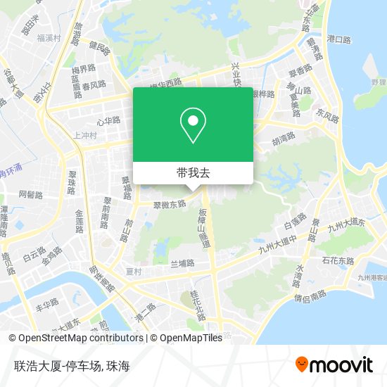 联浩大厦-停车场地图
