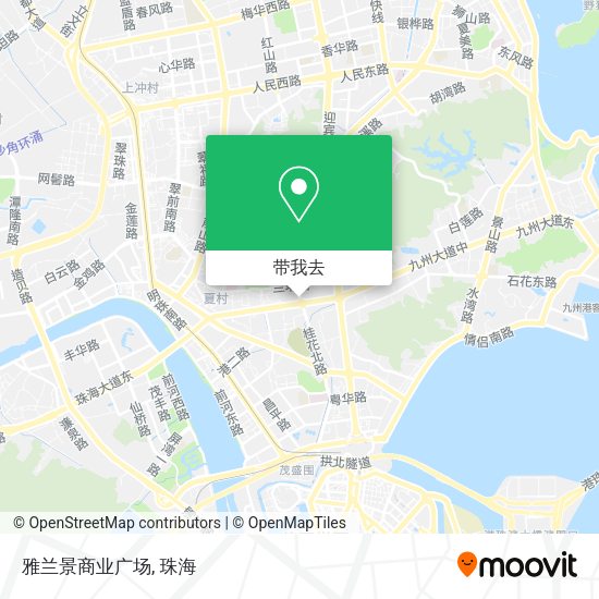 雅兰景商业广场地图