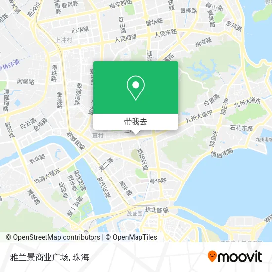 雅兰景商业广场地图