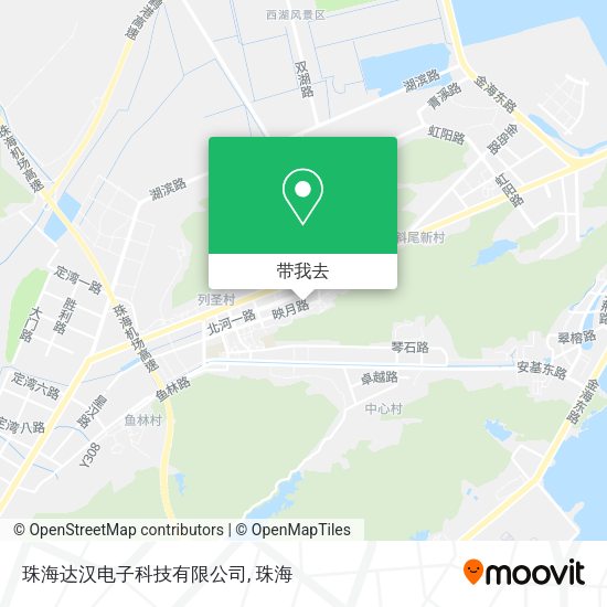 珠海达汉电子科技有限公司地图