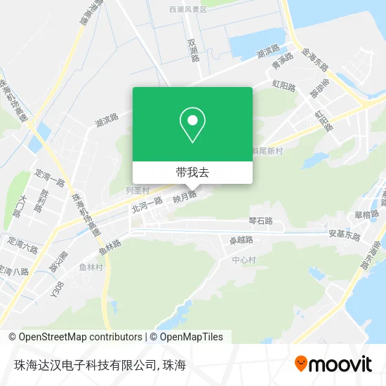 珠海达汉电子科技有限公司地图