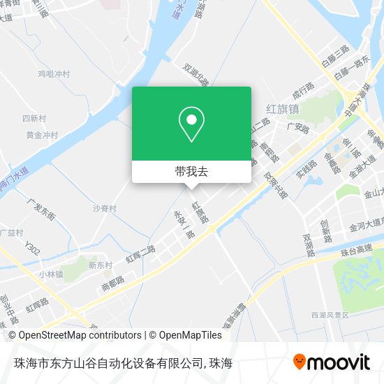 珠海市东方山谷自动化设备有限公司地图