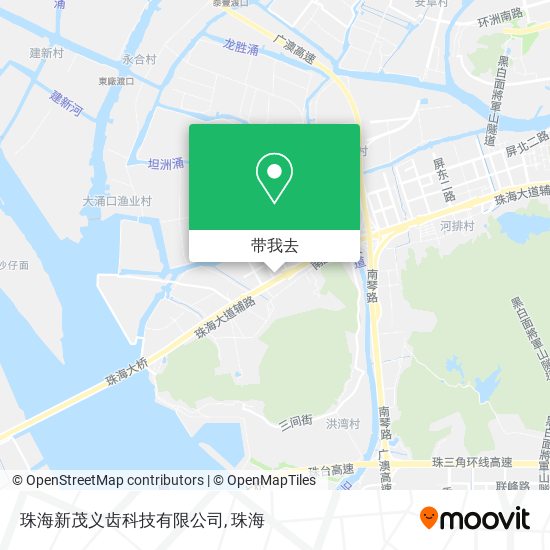 珠海新茂义齿科技有限公司地图