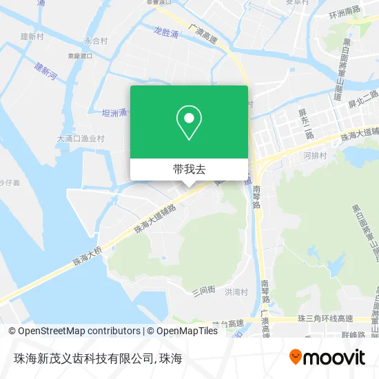 珠海新茂义齿科技有限公司地图