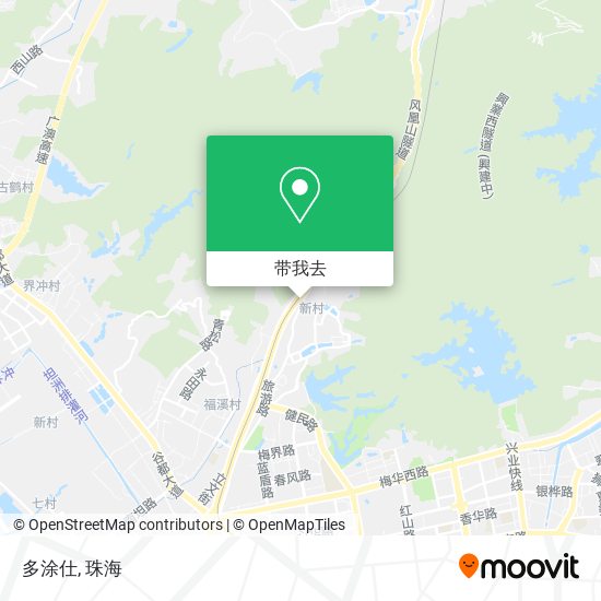 多涂仕地图