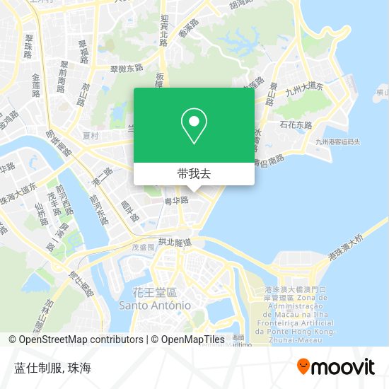 蓝仕制服地图