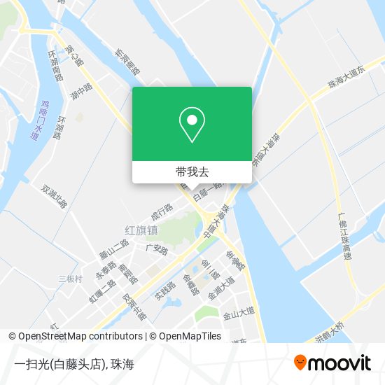 一扫光(白藤头店)地图