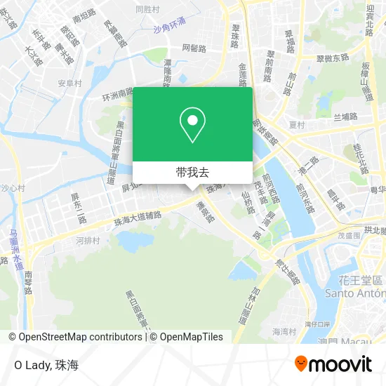 O Lady地图