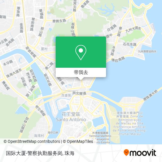 国际大厦-警察执勤服务岗地图