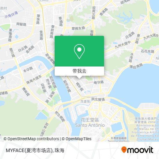 MYFACE(夏湾市场店)地图