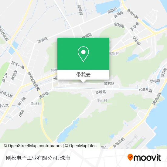 刚松电子工业有限公司地图