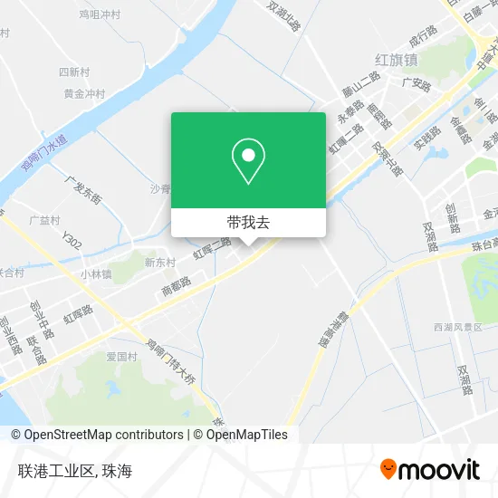 联港工业区地图