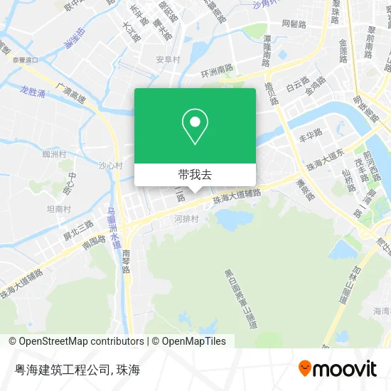 粤海建筑工程公司地图