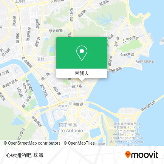 心绿洲酒吧地图
