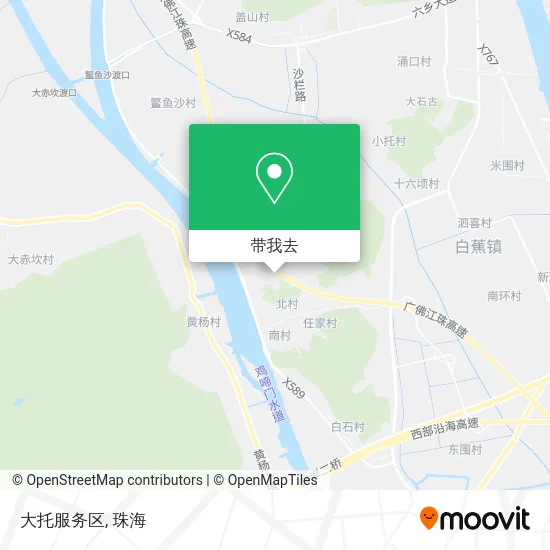 大托服务区地图