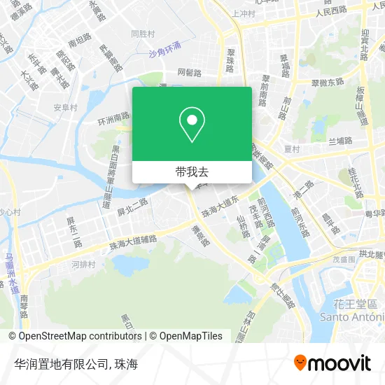 华润置地有限公司地图