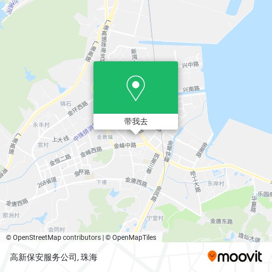 高新保安服务公司地图