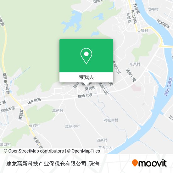 建龙高新科技产业保税仓有限公司地图