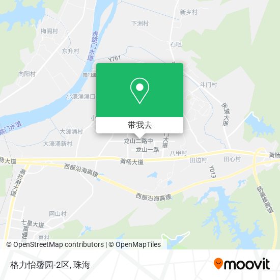 格力怡馨园-2区地图