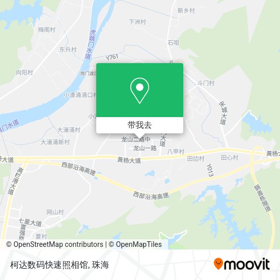 柯达数码快速照相馆地图