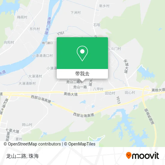 龙山二路地图