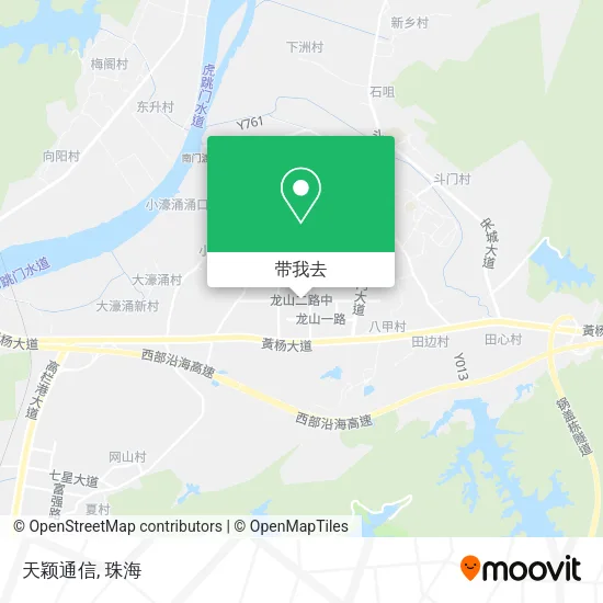 天颖通信地图