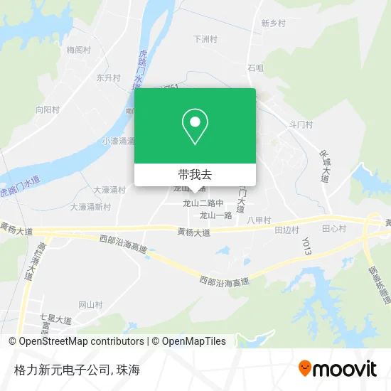 格力新元电子公司地图