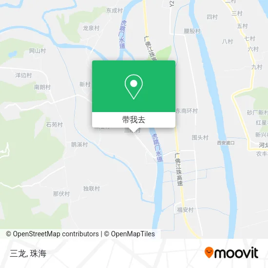 三龙地图