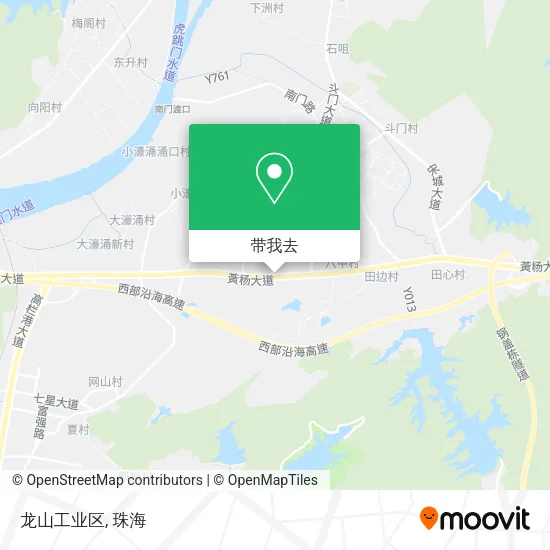 龙山工业区地图