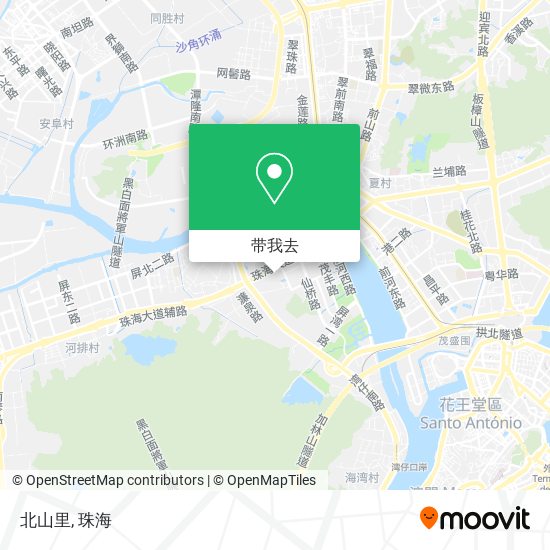北山里地图