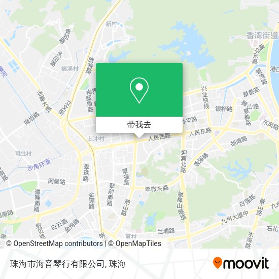 珠海市海音琴行有限公司地图
