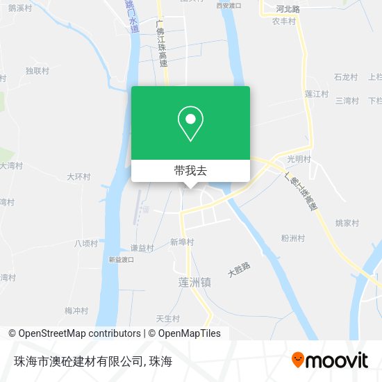 珠海市澳砼建材有限公司地图