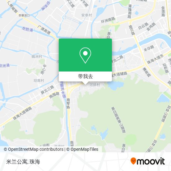 米兰公寓地图