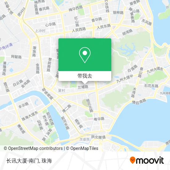 长讯大厦-南门地图