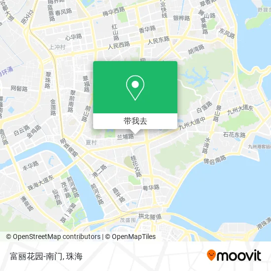富丽花园-南门地图