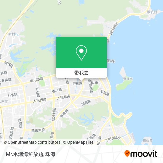 Mr.水濑海鲜放题地图