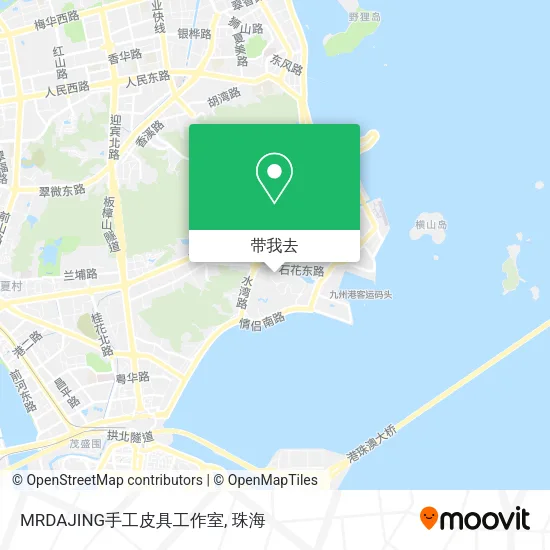 MRDAJING手工皮具工作室地图
