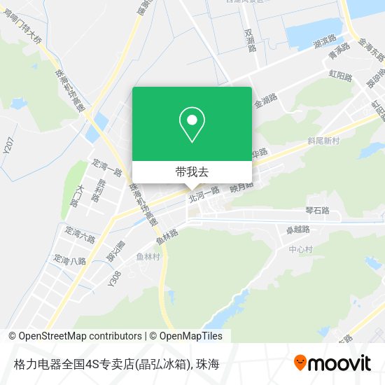 格力电器全国4S专卖店(晶弘冰箱)地图