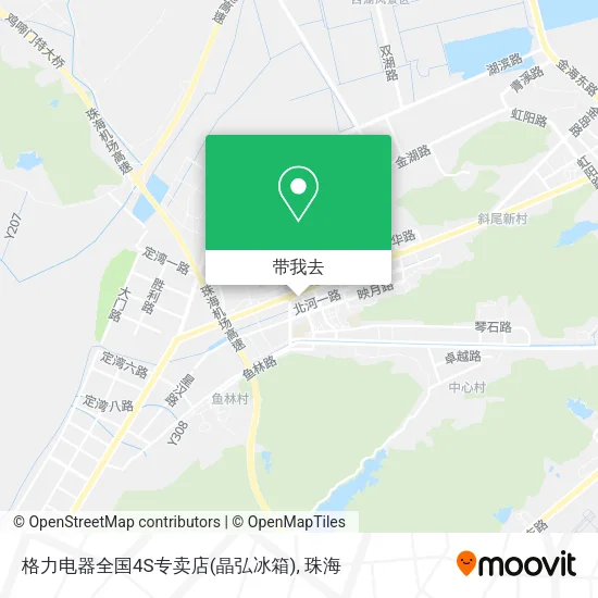格力电器全国4S专卖店(晶弘冰箱)地图
