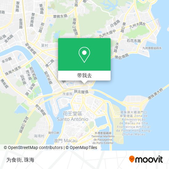 为食街地图