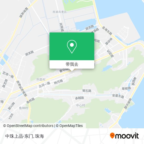中珠上品-东门地图