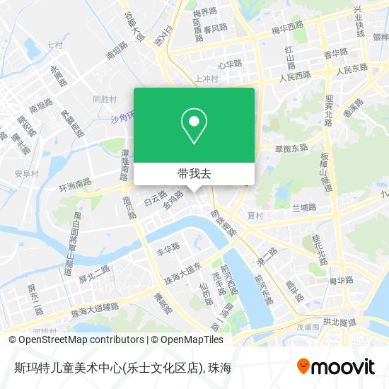 斯玛特儿童美术中心(乐士文化区店)地图
